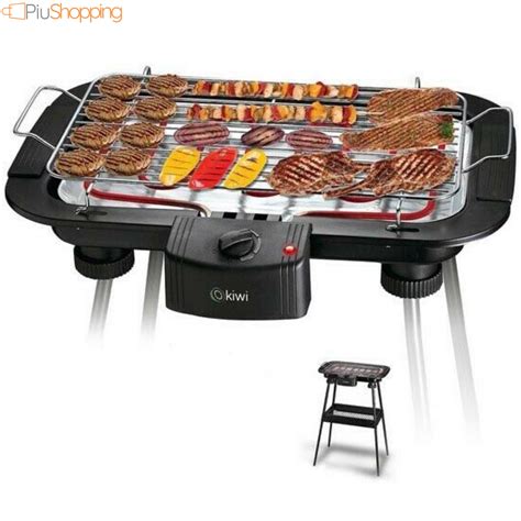 Barbecue Elettrico Pistra Griglia Bistecchiera Grill Da Tavolo Con