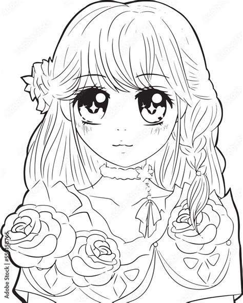 cartoon doodle kawaii anime coloring page cute illustration clipart ...