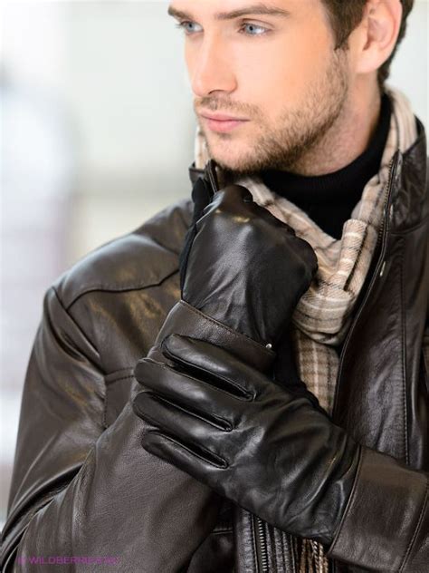 Men Wearing Leather Gloves Leather Gear Leather Gloves Leather