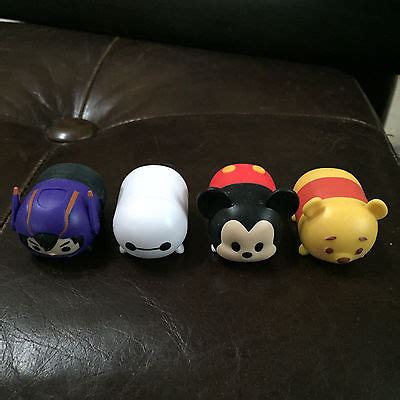 Disney Tsum Tsum Lot Baymax Hiro Mickey Mouse Winnie The Pooh