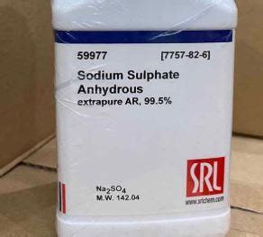 Sodium Sulphate Anhydrous Extrapure Ar H Ng Srl Lab H N I