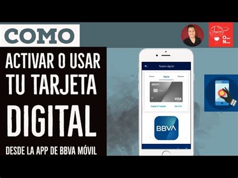 Como Activar O Usar Tu Tarjeta Digital BBVA Movil Compras Seguras Por