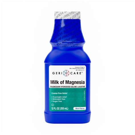 Milk Of Magnesia Liquid Qmom Mnt 12 Gcp 1 Bottle 1 Ct Fry’s Food Stores