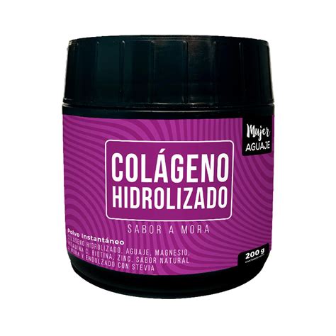 Ripley COLÁGENO MUJER AGUAJE HIDROLIZADO SABOR MORA 200 G