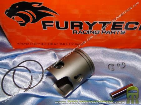 Pistón bisegmento FURYTECH Ø40mm eje 10mm para kit 50cc RS10 GT