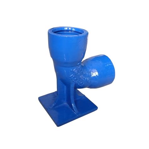 Epoxy Coating Ductile Cast Iron Double Socket With Duckfoot Short Radius 90 Bend Elbow China