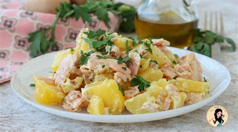 Insalata Di Patate E Salmone Piatto Estivo Facile E Veloce