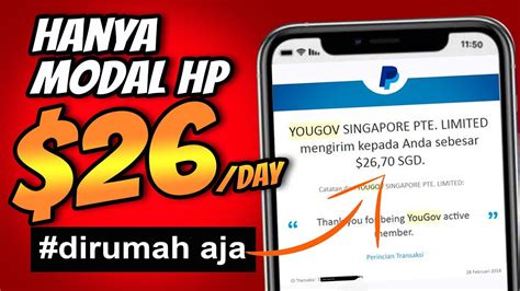 Cara Mendapatkan Uang Tanpa Modal Lewat Hp