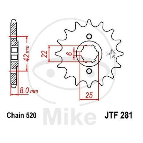 Pinion 14 Tooth Pitch 520 For Honda Cb 250 Cl 250 Xl 250 500 600 Xr 5