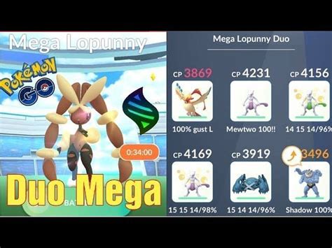 Pokemon Go Mega Lopunny Guide Best Counters Weaknesses And More