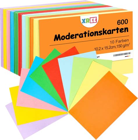 Koogel Blanko Karteikarte A6 148 105cm Karteikarten 300 Stücke