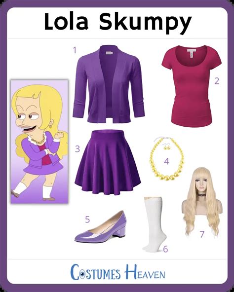 Lola Skumpy Costume For Cosplay And Halloween 2024