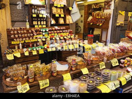 Sicilian Produce Stall La Vucciria Market Palermo Sicily Stock Photo