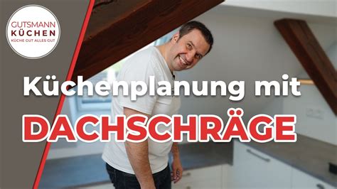 Kleine K Che Mit Viel Dachschr Ge Optimal Planen H Cker K Chenplanung