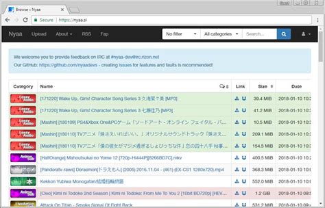 Nyaa website - Search Anime Torrents | TorrentNote