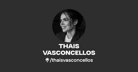 Thais Vasconcellos Instagram Tiktok Linktree