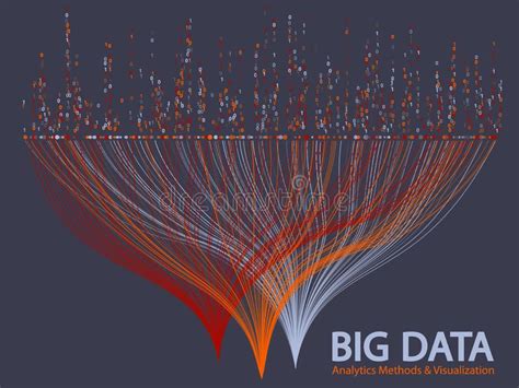 Vector Grande Del Concepto De La Visualizaci n De Los Datos Ilustración