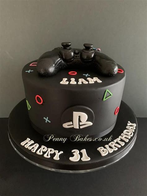 Playstation Cake Playstation Cake Th Birthday Cake For Guys