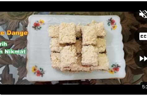 Resep Kue Dange Nikmati Kelezatan Kue Khas Melayu Dengan Gula Merah