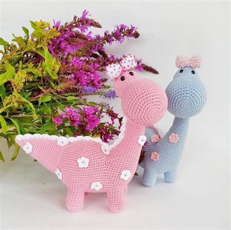 Receitas Em PDF Dinossauro Amigurumi Elo7 Produtos Especiais