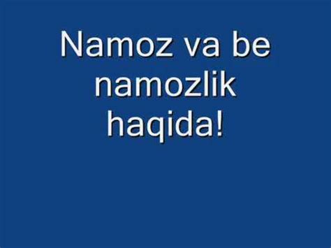 Namoz va namozsizlik haqida - YouTube