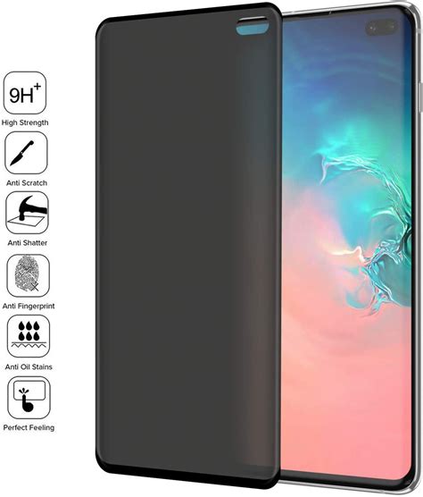 Galaxy S10 Plus Screen Protector Tempered Glass