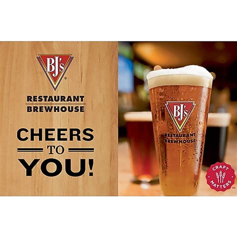 BJ's Restaurant & Brewhouse Gift Card $50 (Email Delivery) | Staples