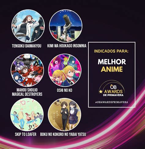 Otakus Brasil 🍥 On Twitter Confira Os Indicados A Melhor Anime Da Temporada No