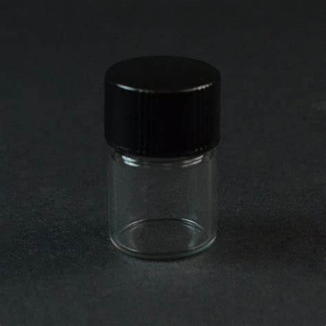 1 2 Dram Screw Thread Clear Glass Vial 13 425 Packagingbuyer