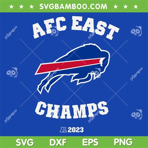 Afc East Champs Svg Png Buffalo Bills Afc East Champions