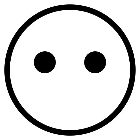 Face Without Mouth Emoji Coloring Page Colouringpages