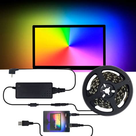 AMBIENT LIGHTING LED STRIP KIT WITH AMBIBOX CONTROL 5M