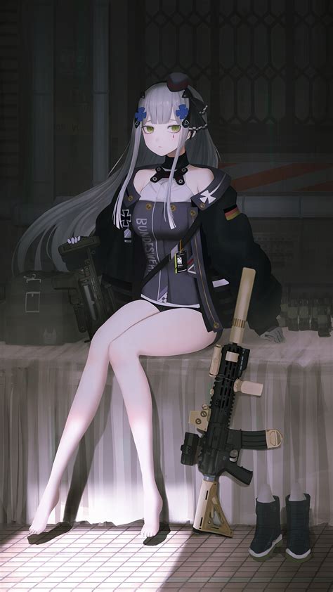 Hk Girls Frontline Eigo Ichii Girls With Guns Girls Frontline