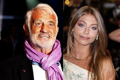 Jean Paul Belmondo Ans Sa Fille Stella Rayonne En Mini Robe