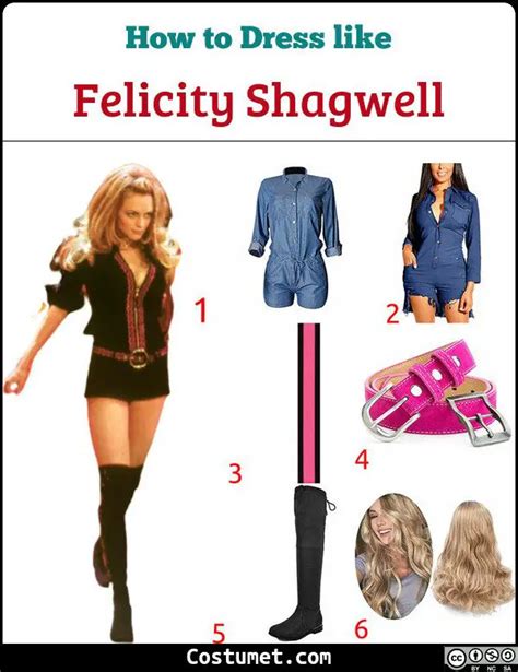 Felicity Shagwell (Austin Powers) Costume for Halloween