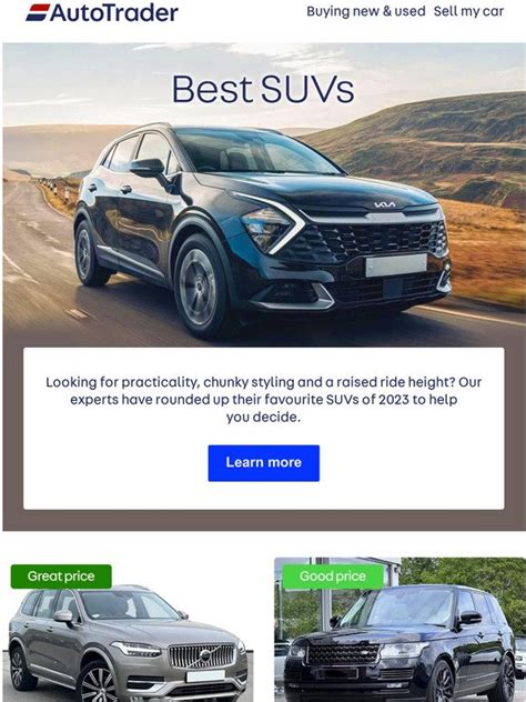 Auto Trader Our Favourite Suvs Of 2023 Milled