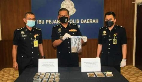 Empat Bersama Pasangan Kekasih Dicekup Aktif Edar Ganja Demi Sabah