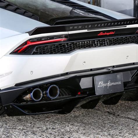 Liberty Walk LBPERFORMANCE Rear Diffuser For LP610 4 Lamborghini