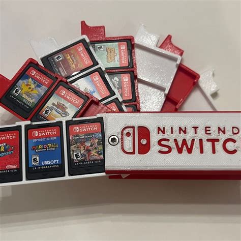 Nintendo Switch Cartridge Holder Etsy