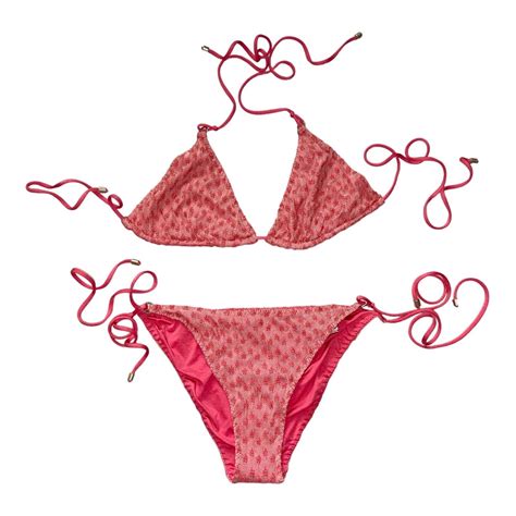 Dior Diorissimo Pink Monogram Bikini At 1stDibs Pink Dior Bikini