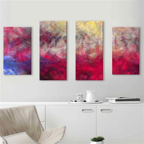 "Rose of Sharon Song of Solomon 2 1" 4 Piece Print on Canvas - Bed Bath ...