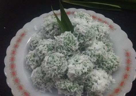 Resep Klepon Gula Merah Tanpa Kapur Sirih Oleh Mamafano Cookpad