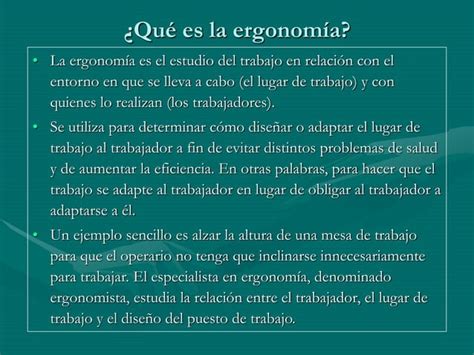 Fundamentos De La Ergonomia Prevenci N De Trastornos Musculo