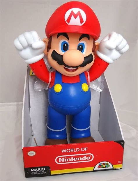 Nintendo Super Mario Bros Statue Action Figur Big Size Giant 50 Cm