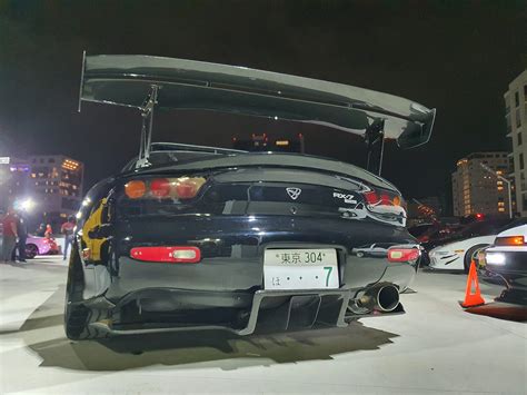 Rx7 Fd Fc Rear Diffuser Amemiya Style Carbon Fiber Jp Fiber Shop