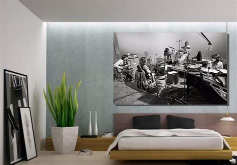 The Beatles Poster Recording Studio Wall Art, the Beatles Canvas Wall Art, Beatles Canvas Print ...