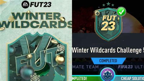 Fifa 23 How To Complete The Winter Wildcards Challenge 5 Sbc Firstsportz