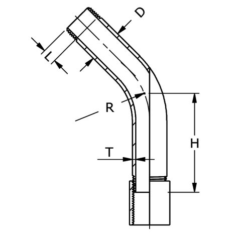 R-225 Bends 45° - Nords International
