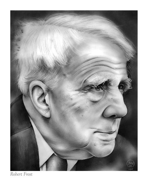 Robert Frost Drawing By Greg Joens Pixels