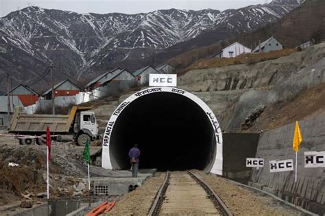 Qazigund- Banihal railway tunnel to be used for vehicular traffic in ...